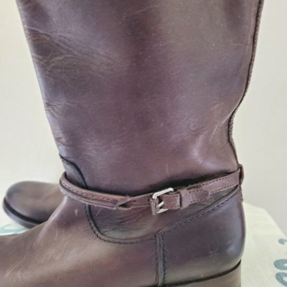 Frye Leather Riding Boots Size 7.5 - Picture 6 of 14